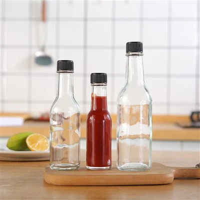 Sticle de sticlă transparentă Woozy 12 oz